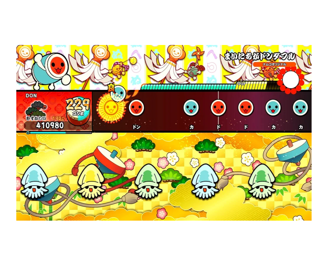 〖New Set〗〖Free Shipping〗 Taiko no Tatsujin Dondaful Festival + Fitbachi  【新品】NSW SET 太鼓の達人