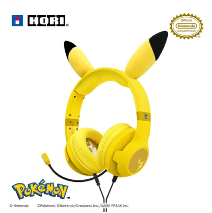 〖New〗〖Shipping fee not included〗 Pokemon Pikachu Gaming Headset Standard for Nintendo Switch Pikachu [NSW-550]  〖新品〗〖送料別〗Pokemon  Pikachu なりきりゲーミングヘッドセット スタンダード for Nintendo Switch ピカチュウ [NSW-550］