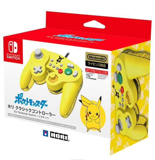 〖New〗 〖shipping not included〗Pokemon Hori Classic Controller   〖新品〗〖送料別〗ポケットモンスター  ホリ クラシックコントローラ