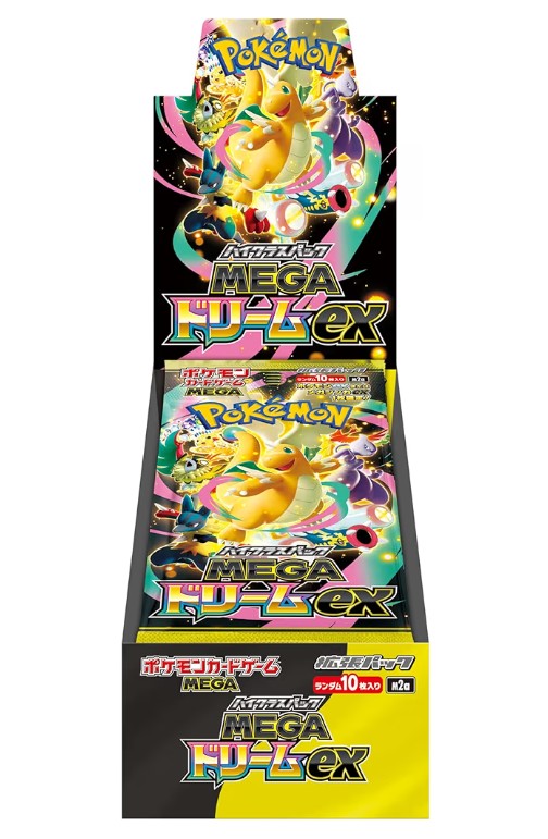 Pokémon Card Game MEGA High Class Pack Mega Dream EX BOX   【 No box 】ポモンカードゲーム MEGA ハイクラスパック メガドリームEX BOX